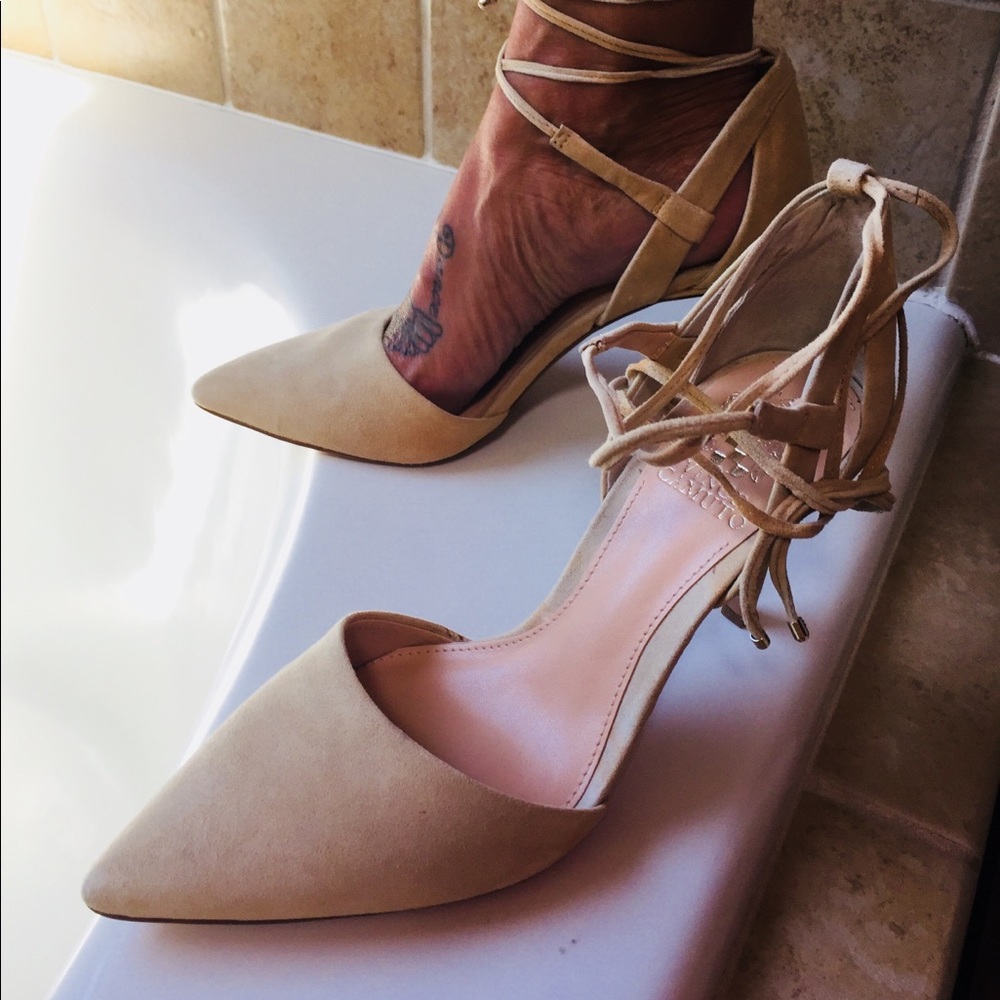 Vince Camuto Suede Heels
